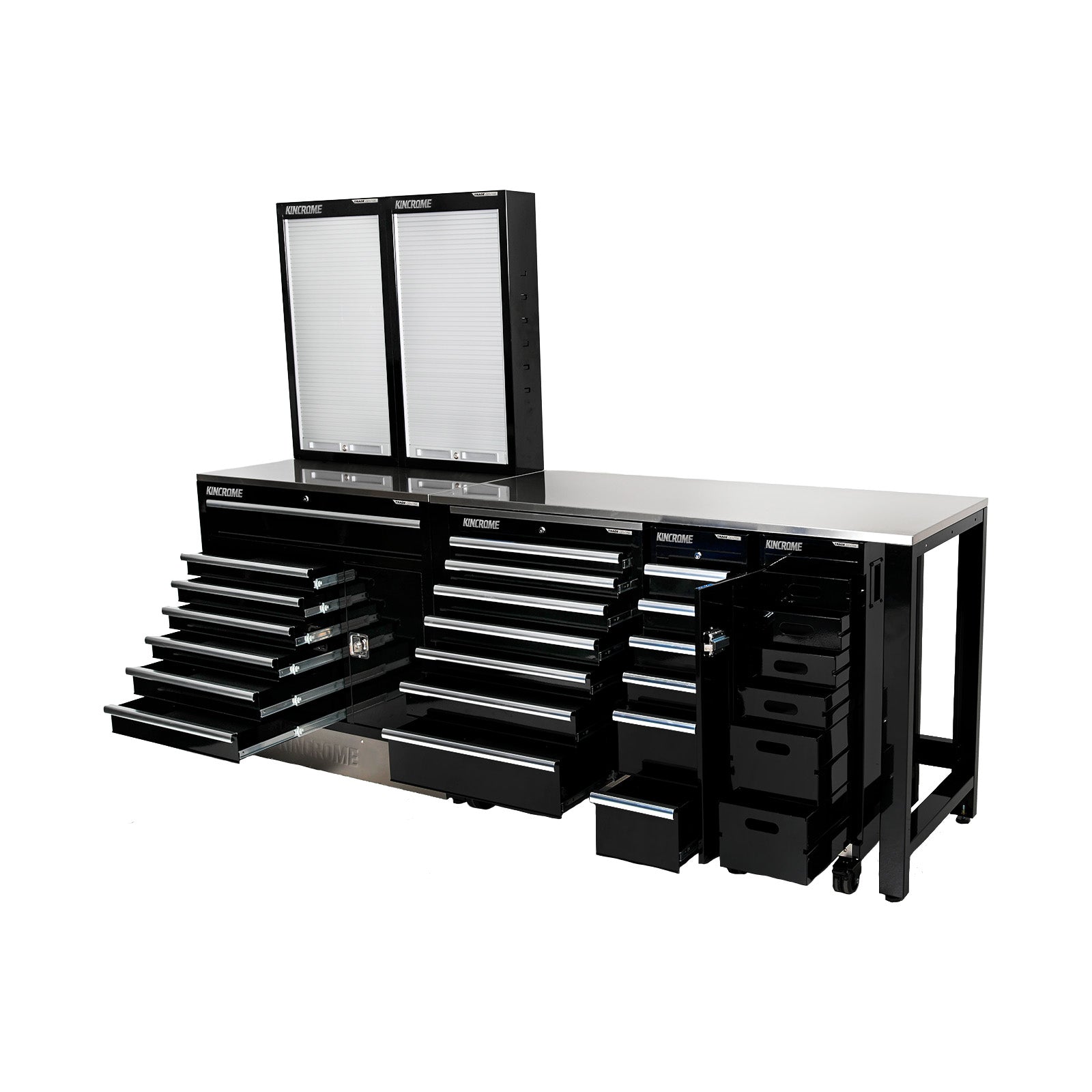 Kincrome TRADE CENTRE Ultimate Pro Set 7 Piece 20 Drawer 2600mm (102") | K7377