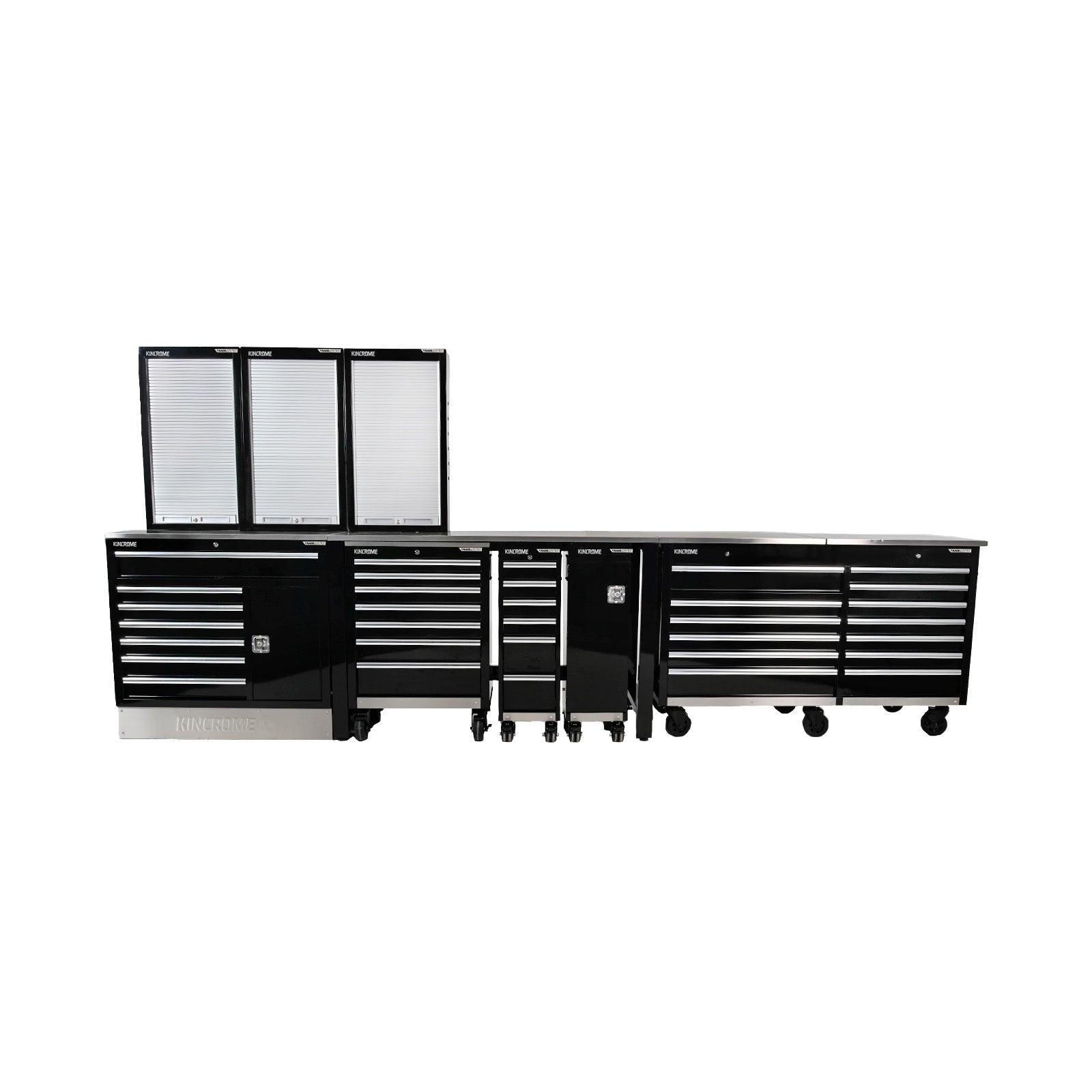 Kincrome TRADE CENTRE Ultimate Storage Set 9 Piece 33 Drawer 4200mm (165") | K7379