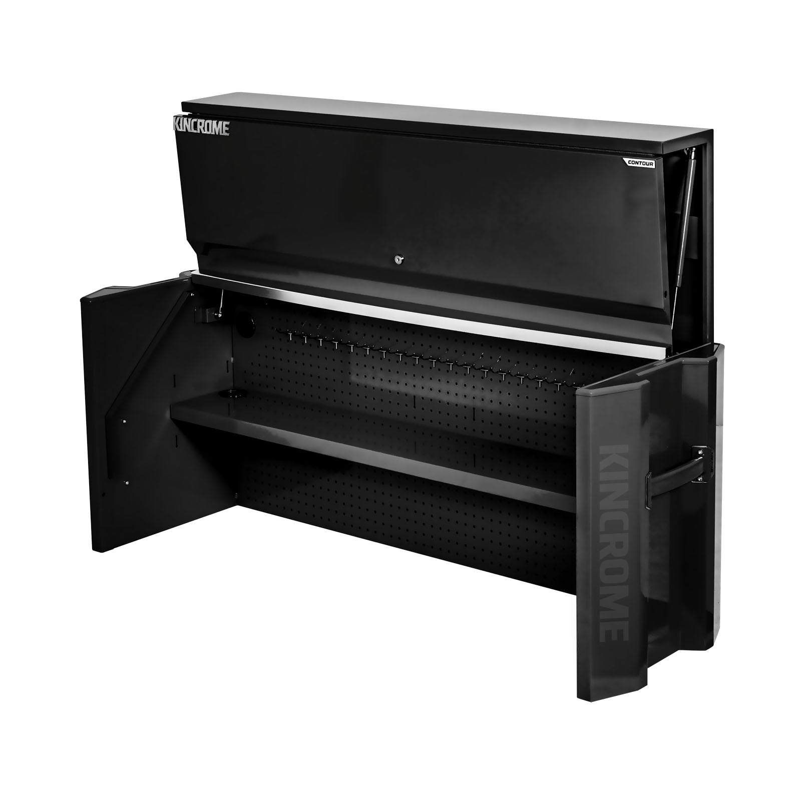 Kincrome CONTOUR® Tool Hutch 1 Shelf 1515mm (60") Black | K76010B