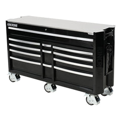Kincrome CONTOUR® Tool Trolley 12 Drawer 1515mm (60") Black | K76112B