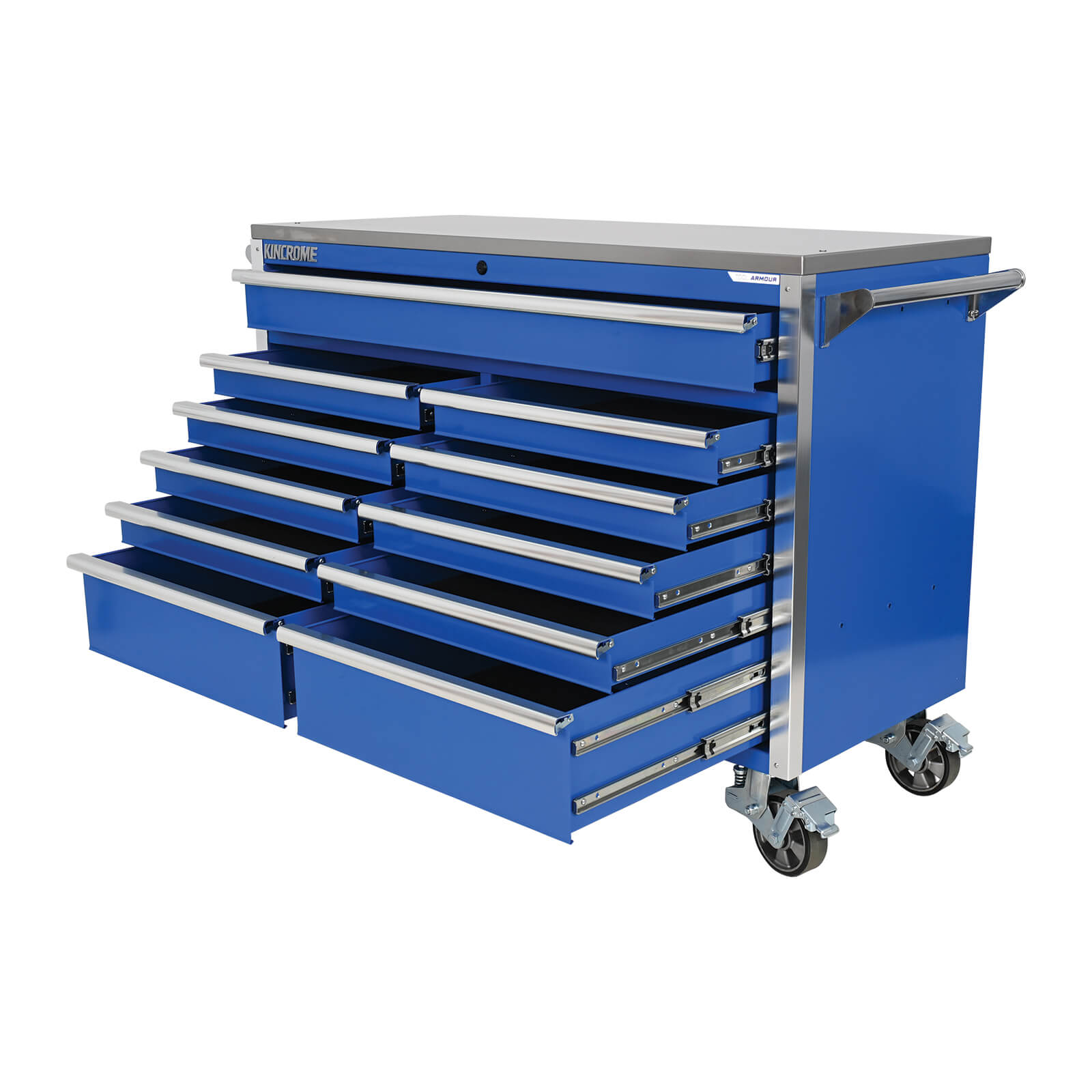 Kincrome TOOL ARMOUR Tool Trolley 11 Drawer 1500mm (59") | K77800