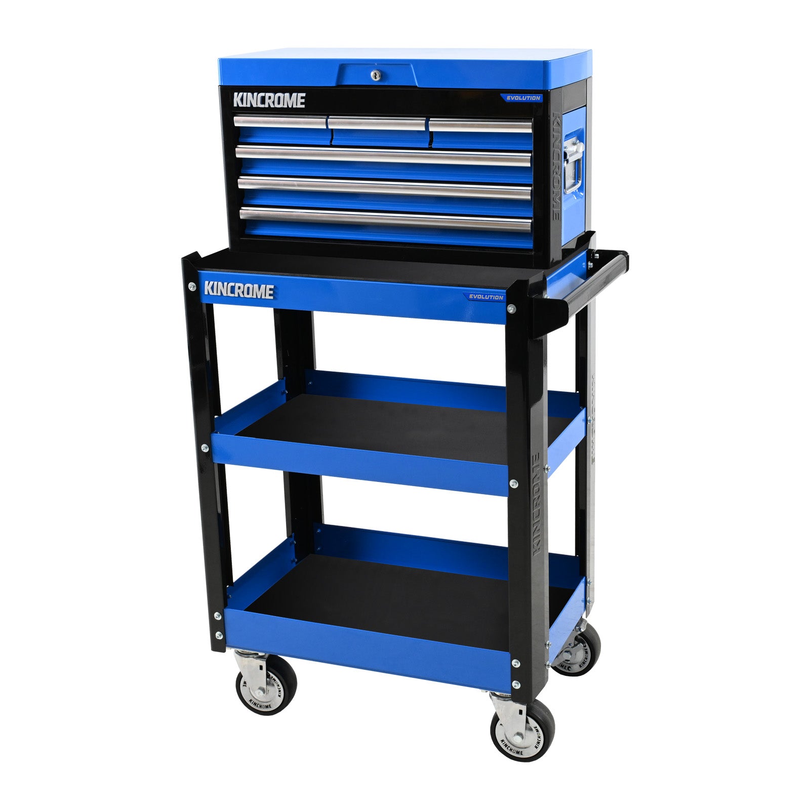 Kincrome - Heavy-Duty 3-Tier Tool Cart - Built to Last! | K7923
