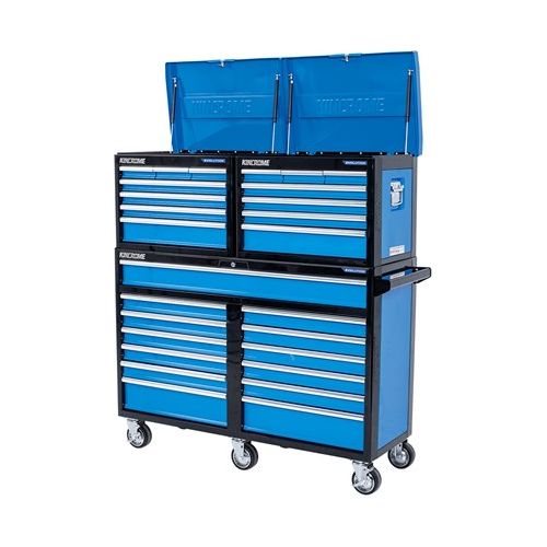 Kincrome EVOLUTION Super Wide Dual Deep Chest & Trolley Combo 27 Drawer 53" | K7995