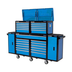 Kincrome EVOLUTION Super Wide Dual Deep Chest, Trolley & Dual Side Locker Combo 31 Drawer | K7996