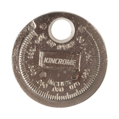 Kincrome - Spark Plug Gap Gauge Coin - Metric/ Imperial | K8360