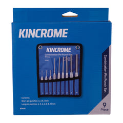 Kincrome Combination Pin Punch Set 9 Piece | K9460