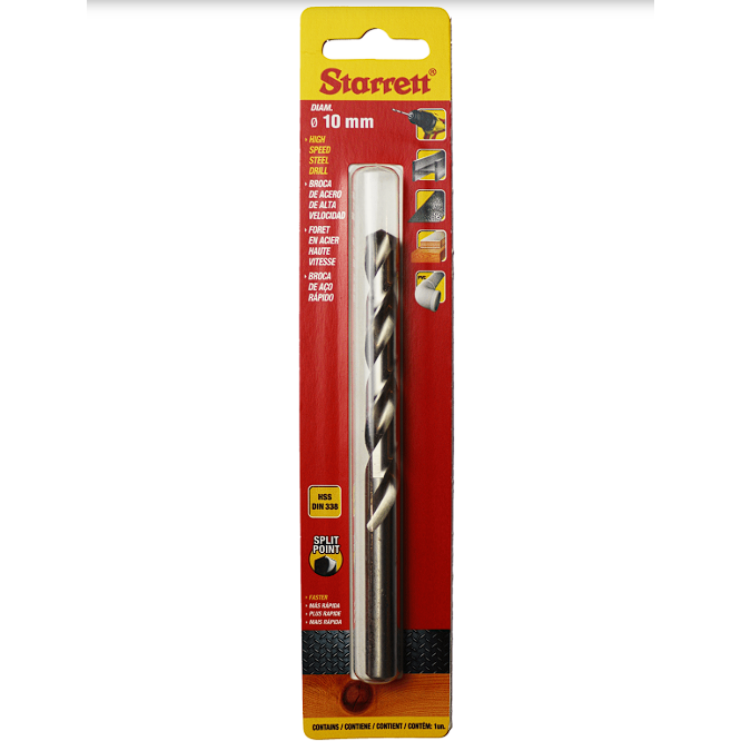 Starrett - HSS SPLIT POINT 10X133MM | KBAR100