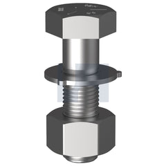 Hobsons - M36 x 130 - :2016 K0 K0 Structural Assembly Cl8.8 - Hot Dip Galvanised - Class 8.8 - Qty 8 | KBHK0GCM360130