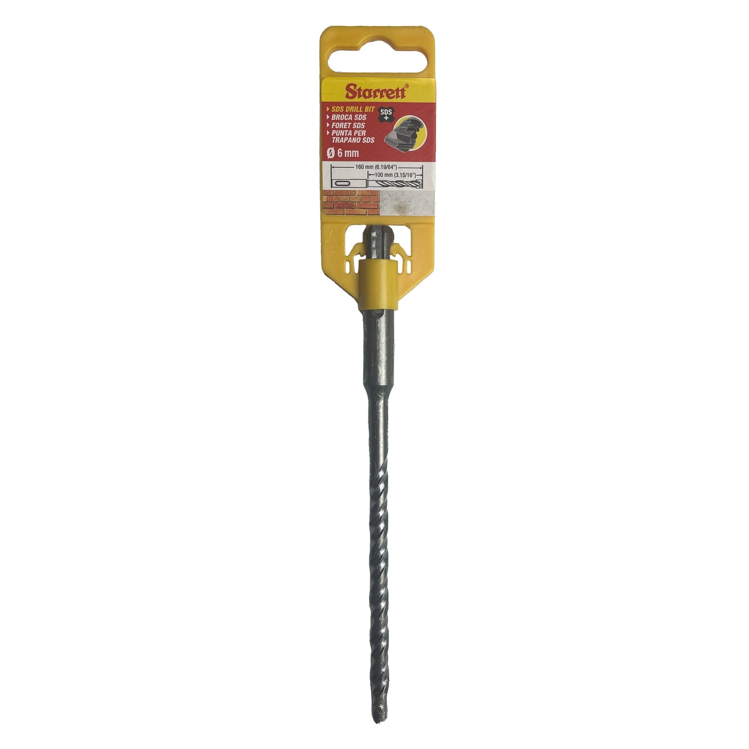 Starrett - SDS PLUS 2 POINTS 6X160MM | KBPS06B