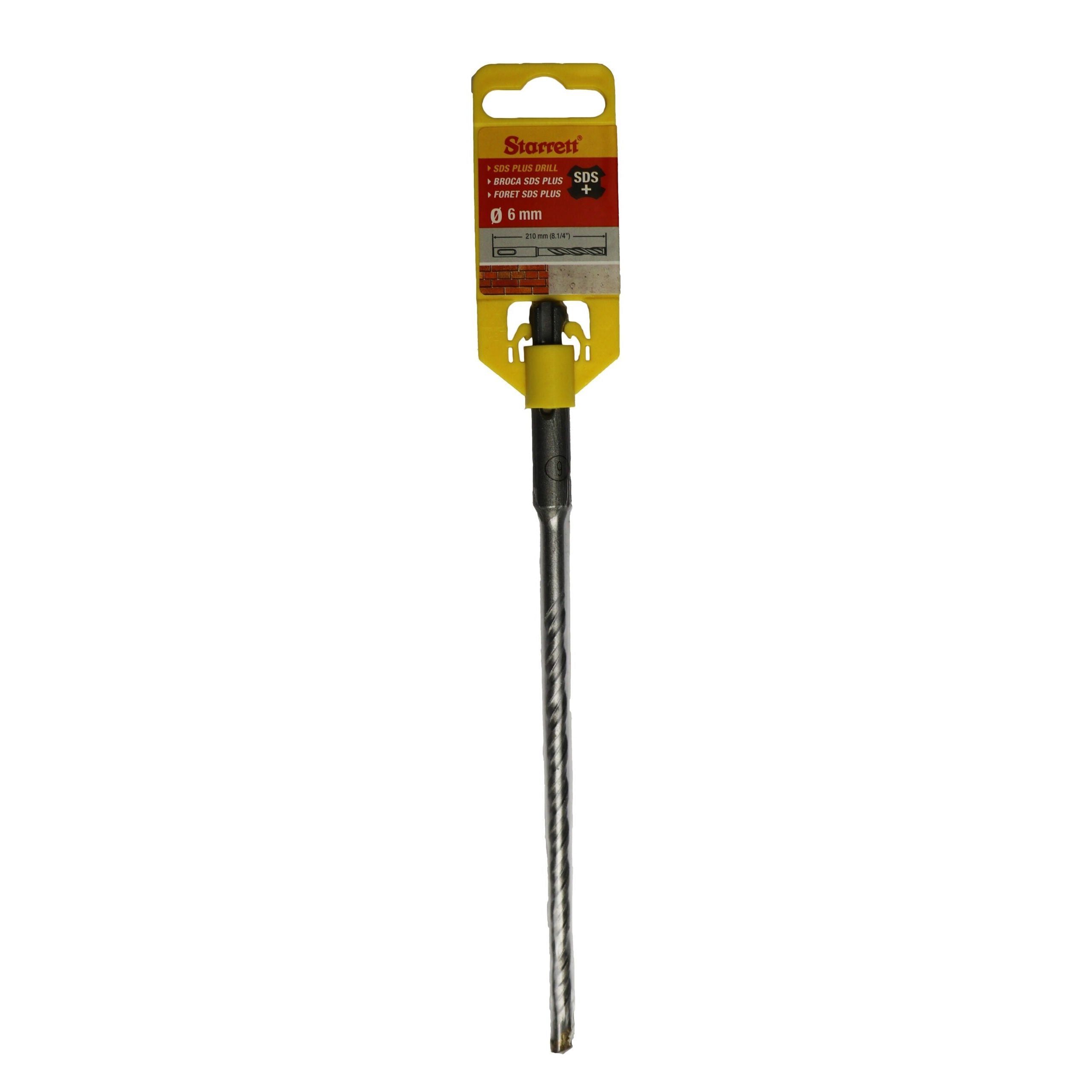Starrett - SDS PLUS 2 POINTS 6X210MM | KBPS06C