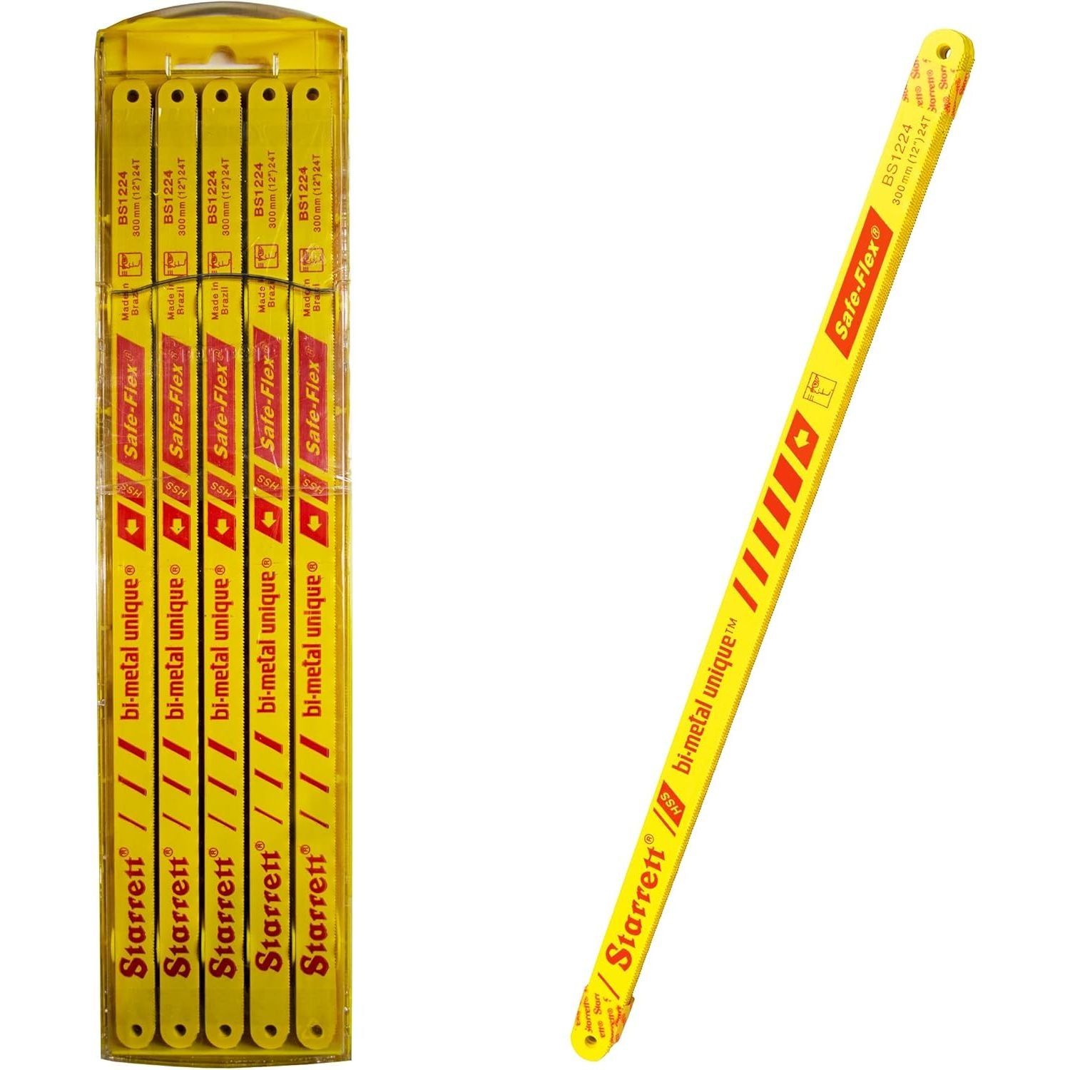 Starrett - Hand Hacksaw Bi Metal Unique 12inx24tpi - 50pc | KBS1224-50