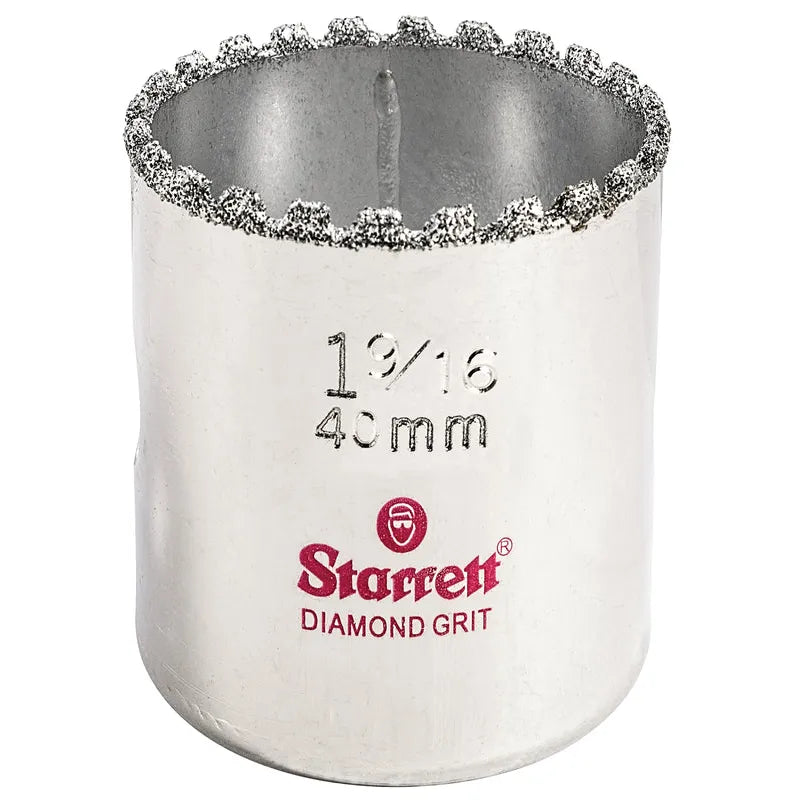 Starrett - Diamond Grit Hole Saw 40mm | KD0196-E
