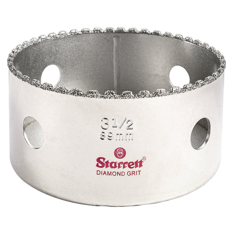 Starrett - Diamond Grit Hole Saw 89mm | KD0312-E