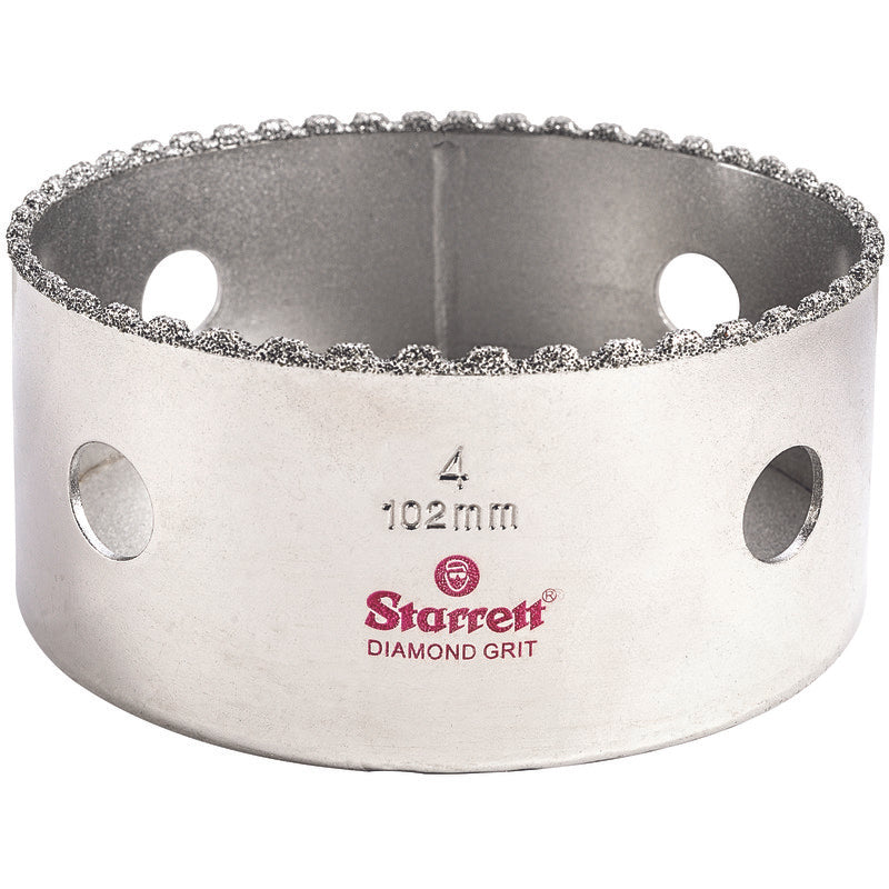 Starrett - Diamond Grit Hole Saw 102mm | KD0400-E