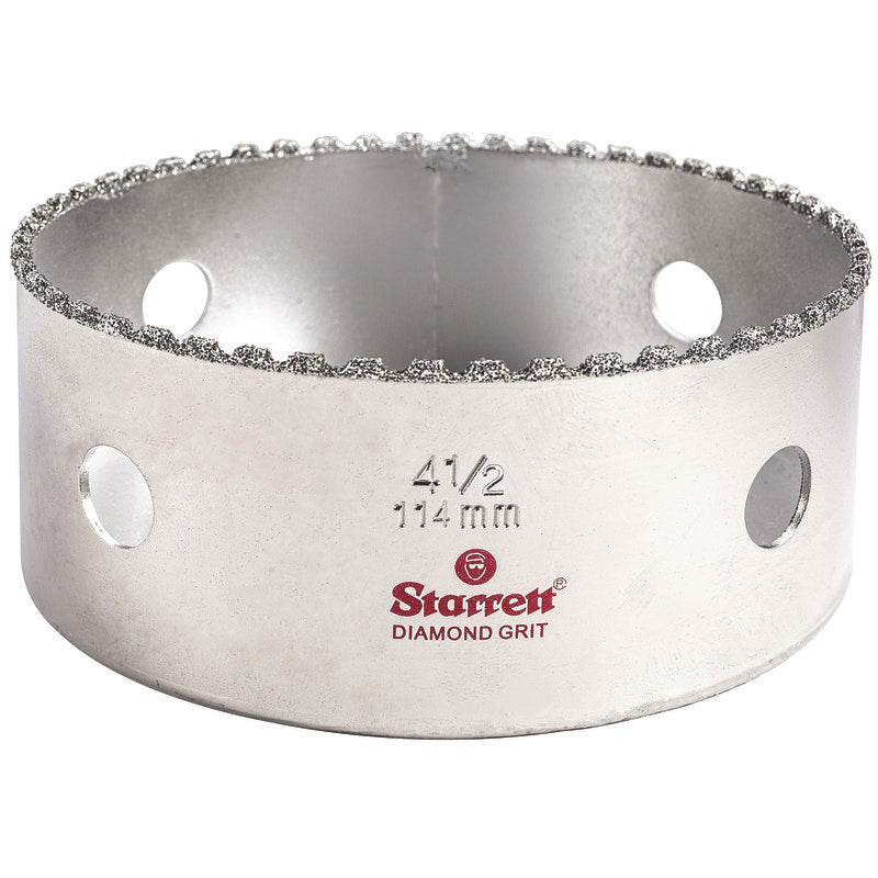 Starrett - Diamond Grit Hole Saw 114mm | KD0412-E