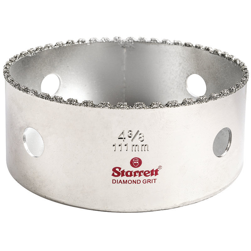 Starrett - Diamond Grit Hole Saw 111mm | KD0438-E