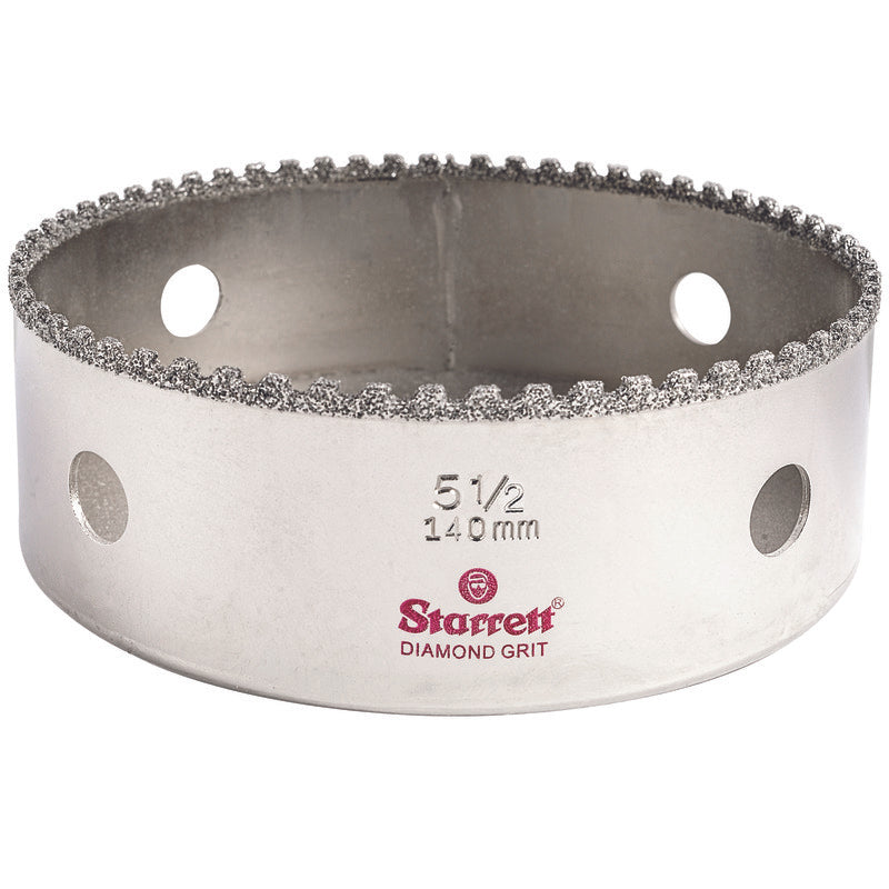 Starrett - Diamond Grit Hole Saw 140mm | KD0512-E