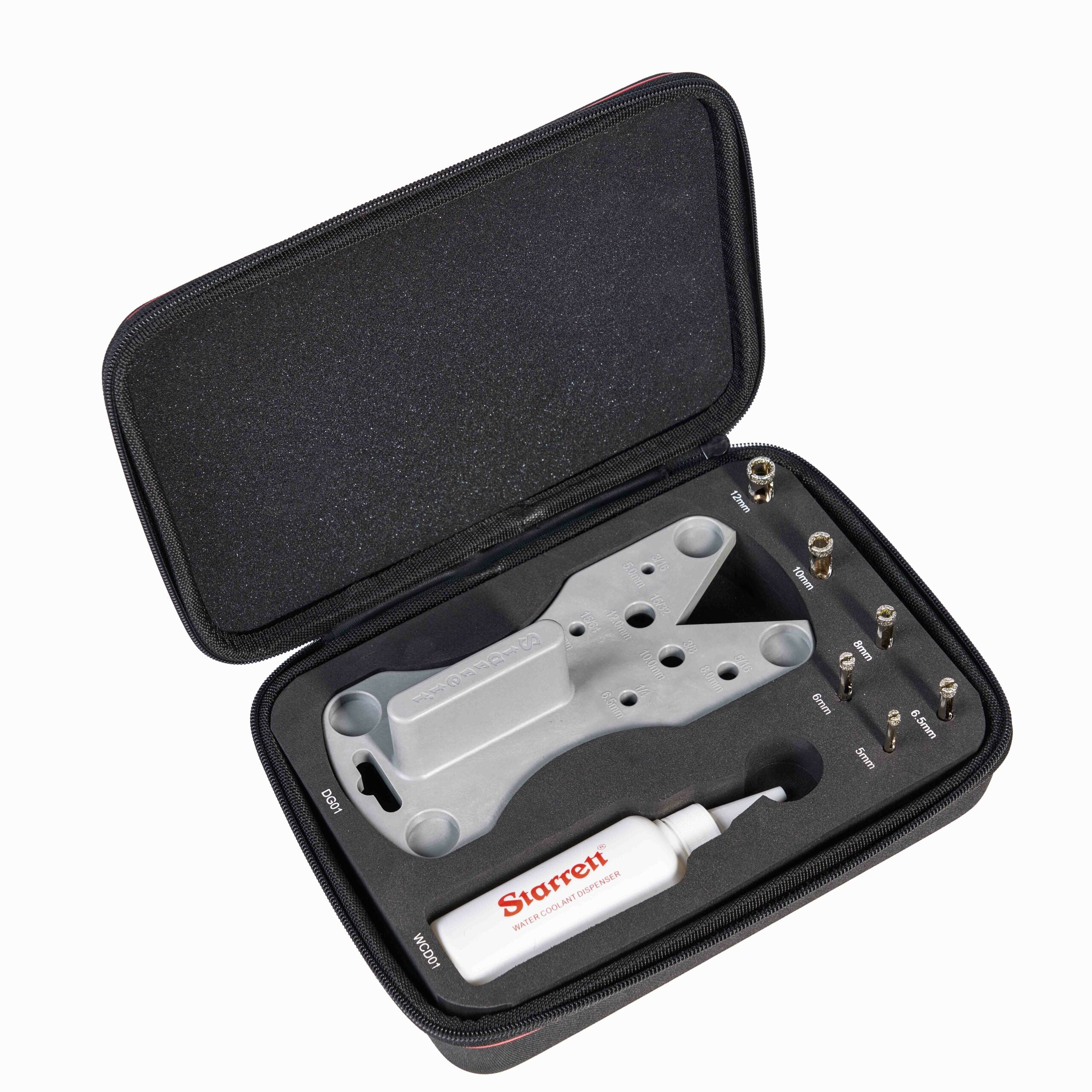 Starrett - Tile Drill Kit With Guide & Water Dispensor (KDTD-EVA) | KD06041