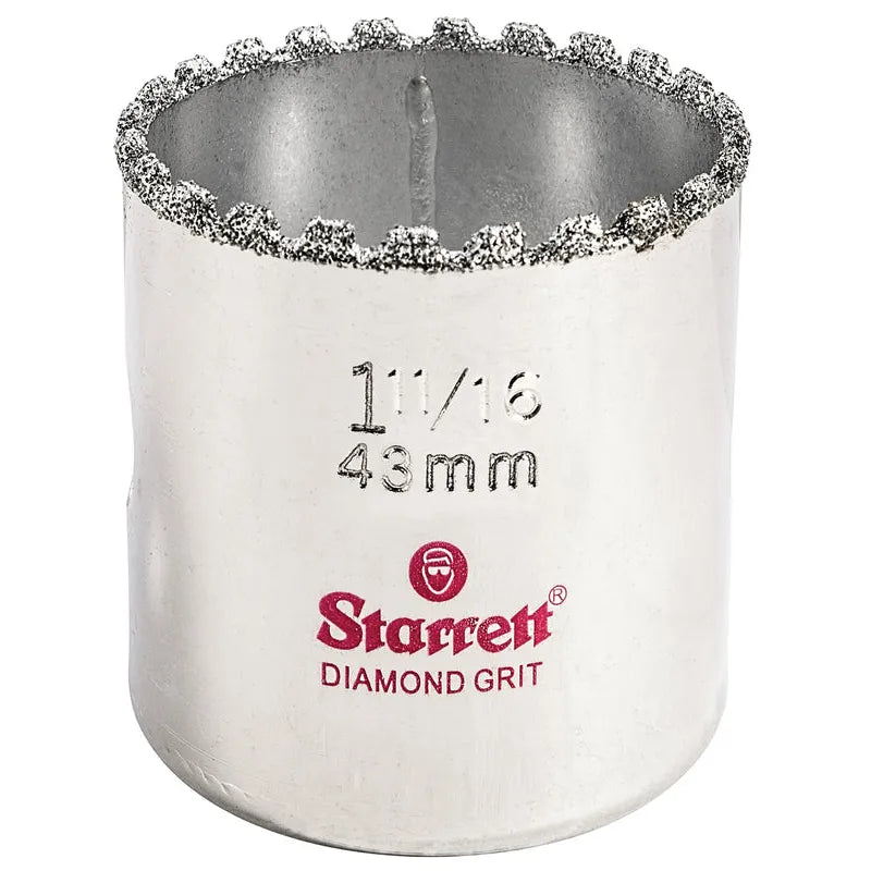 Starrett - Diamond Grit Hole Saw 43mm | KD1116-E