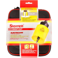 Starrett - Bi-Metal Deep Cut 5 Pc Electricians Kit | KDC05021