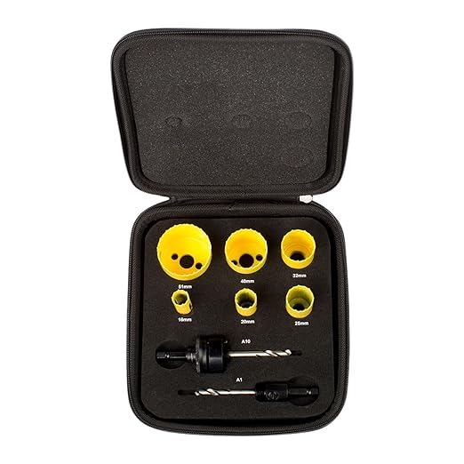 Starrett - Bi-Metal Fast Cut 6 Pc Electricians Kit 1 | KFC06021