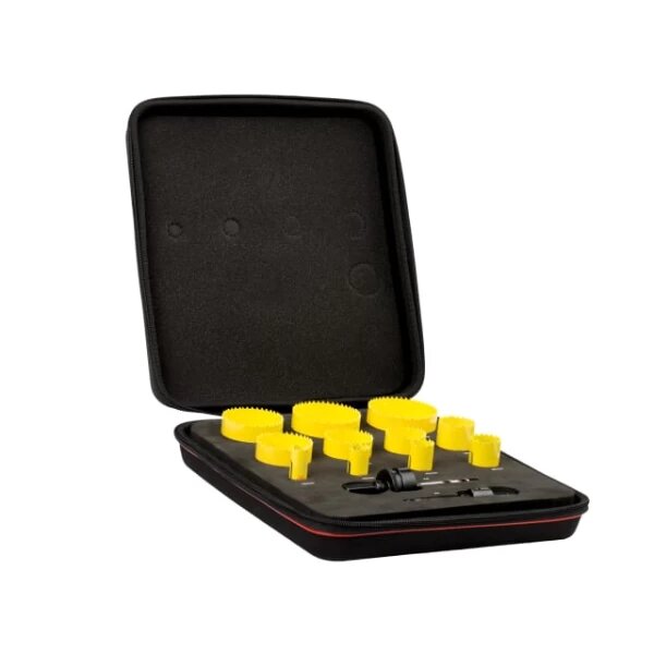 Starrett - Bi-Metal Fast Cut 11 Pc Deluxe Plumbers Kit | KFC11022