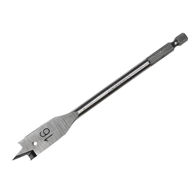 Starrett - Flat Wood Drill Bit Hex 16x152mm | KFWD16A