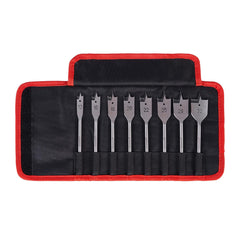 Starrett - Flat Wood Drill Bit Hex 8 Piece Set | KFWDK08