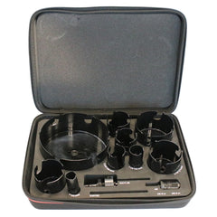 Starrett - TCT MPH 9 Pc Wood Cutting Hole Saw Kit | KMP09111