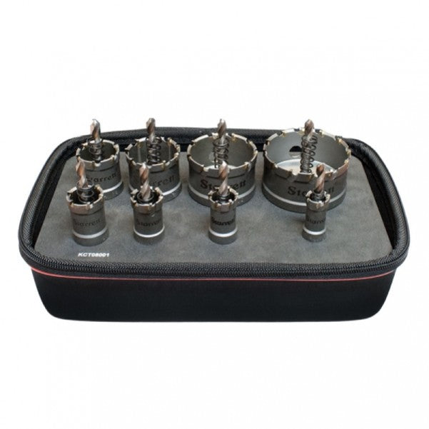 Starrett - TCT SS-SM 8 Pc TCT Stainless Steel Kit | KSM08001