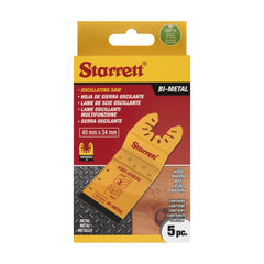 Starrett - Plunge Cut Blade 34mm (5 Pack) | KSO-00B34-5