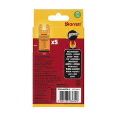 Starrett - Plunge Cut Blade 34mm (5 Pack) | KSO-00B34-5