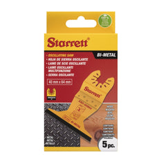 Starrett - Plunge Cut Blade 64mm (5 Pack) | KSO-00B64-5