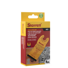 Starrett - Plunge Cut Blade 34mm (5 Pack) | KSO-00C34-5