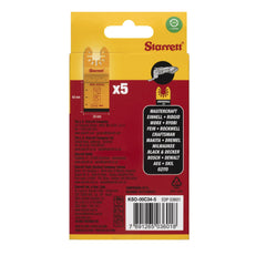 Starrett - Plunge Cut Blade 34mm (5 Pack) | KSO-00C34-5
