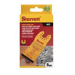 Starrett - Plunge Cut Blade 34mm (5 Pack) | KSO-00C34-5