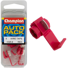 Champion - Self Stripping Wire Taps - Red | KSR-6