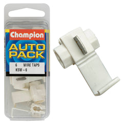 Champion - Self Stripping Wire Taps - White | KSW-6