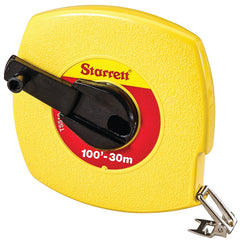 Starrett - Starrett3/8" X 100'(30m) Enlish/Metric Long Closed Reel Folding Hookin Inc | KTS510-100ME-N