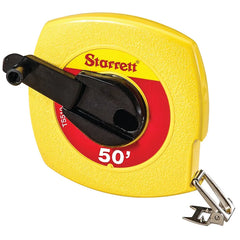 Starrett - Starrett3/8" X 50' Enlish Long Closed Reel Folding Hookin Inches | KTS510-50-N