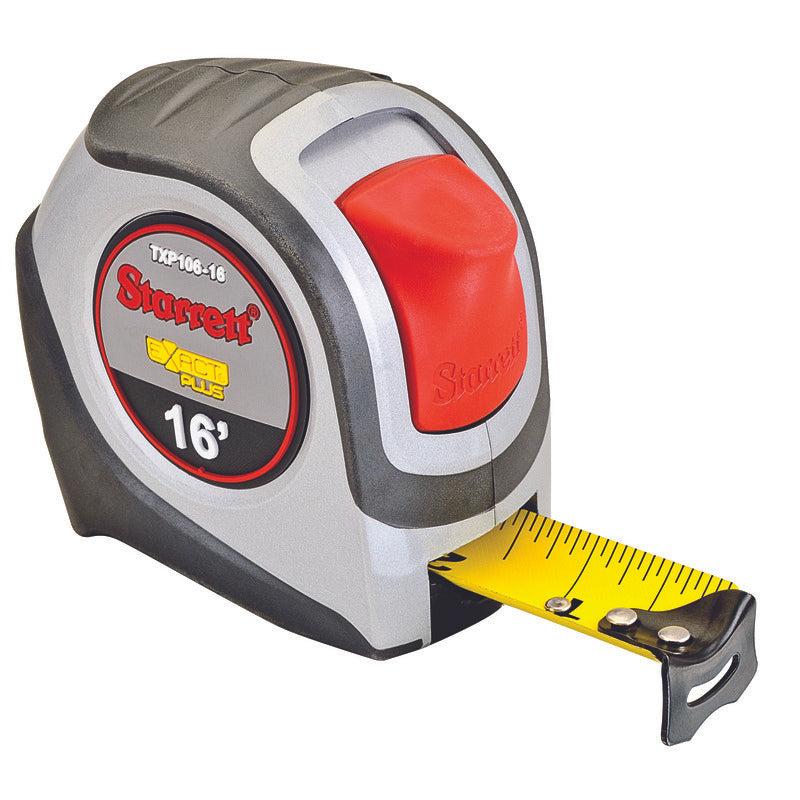 Starrett - Exact 1.06" X 16' English Pocket Tape, Graduated In Inches | KTXP106-16-N