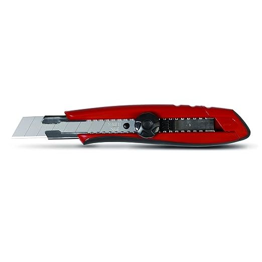Starrett - Exact Large Plastic Screw Locking Utility Knife, Break Away Blade | KUX030-N