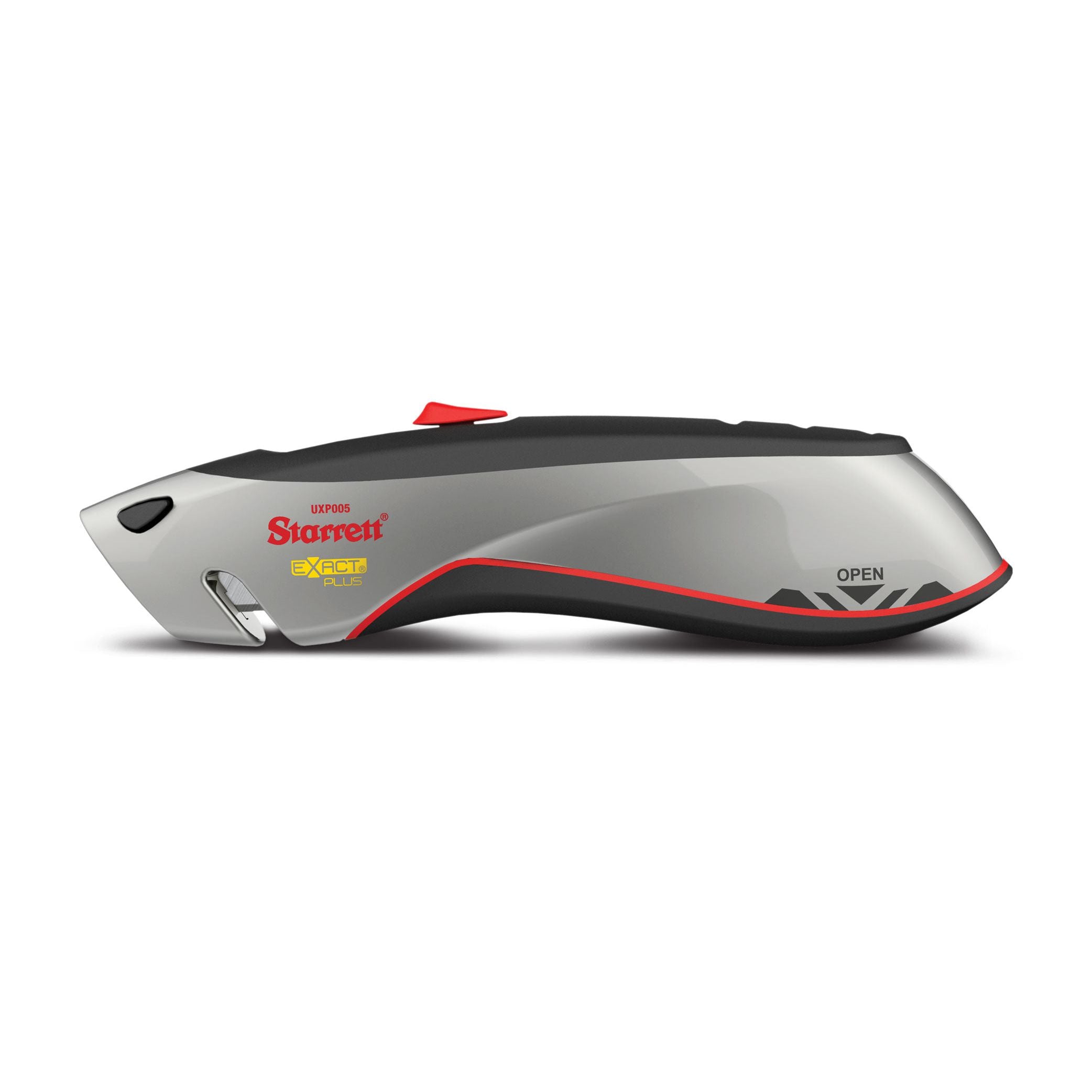 Starrett - Exact Plus Aluminum Die-Cast Retractable Utility Knife | KUXP005-N