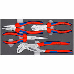Knipex - Mixed Pliers Foam Tray Set 4pc-AF | 002001V17