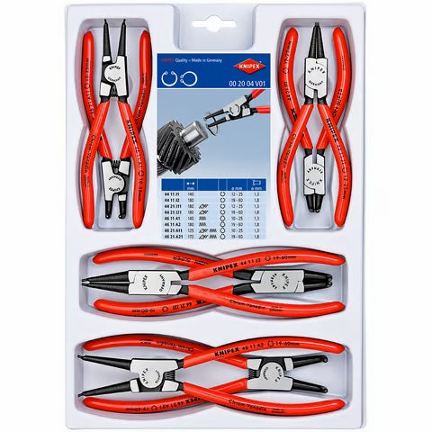 Knipex - Circlip Pliers Set 8pc | 002004V01