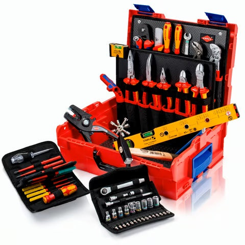 Knipex - L-Boxx Elect Tool Case 65pc (AF) | 002119LBE
