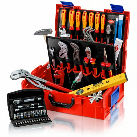 Knipex - L-Boxx Plumb Tool Case 52pc (AF) | 002119LBS