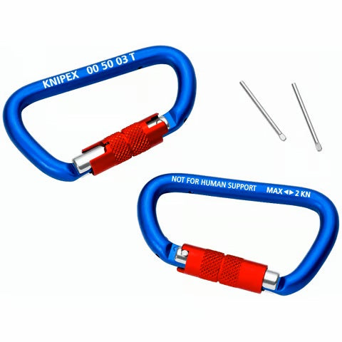 Knipex - Tethering Carabiner 2PK | 005003TBK