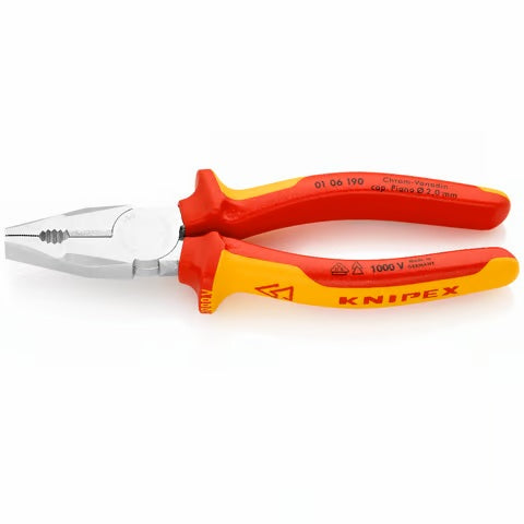 Knipex - 1000V Combination Pliers 190mm | 0106190