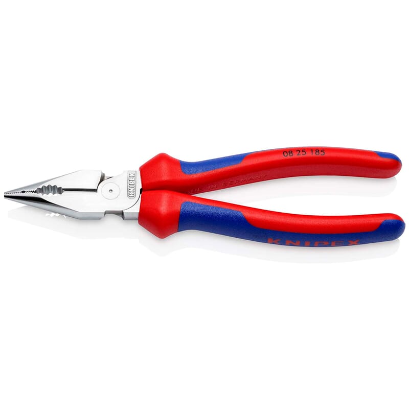 Knipex - Needle Nose Pliers Chrome 185mm-AF | 0825185SB